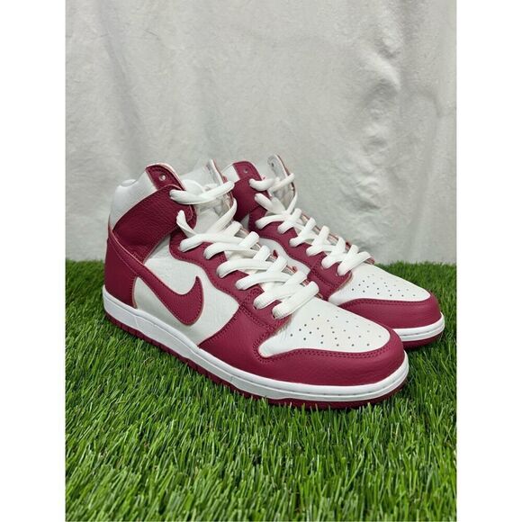 Nike SB Dunk High‎ Pro Orange label ISO ‘Sweet Beet’ DQ4485-600 Men’s Size 11.5 - Picture 1 of 5